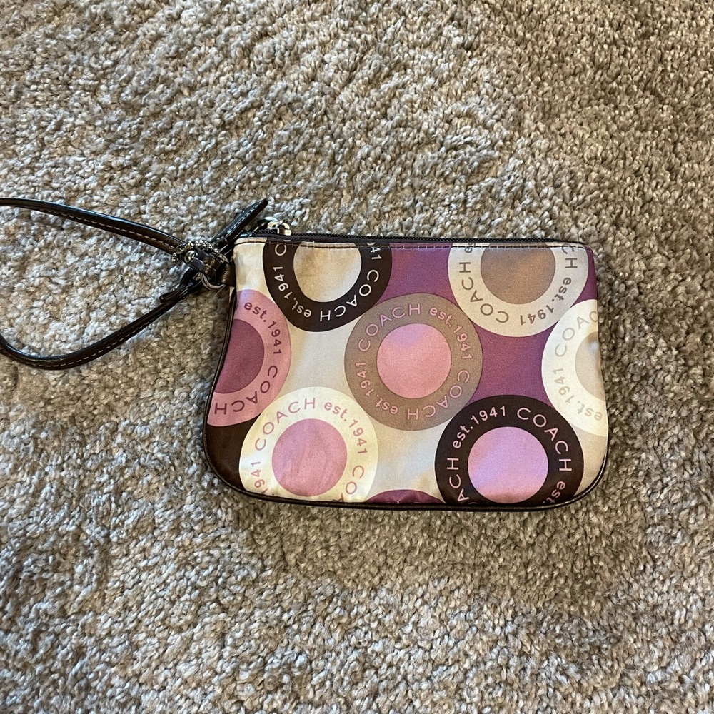 Used Coach Wristlet - Picture 2 of 2